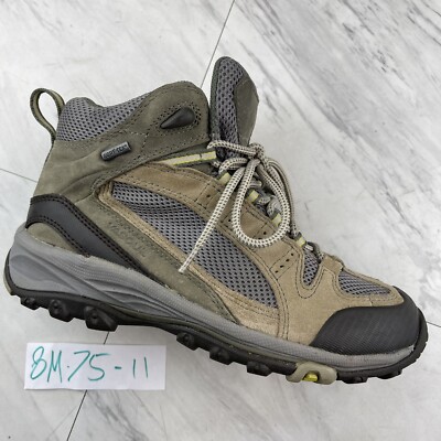 Vintage Vasque Hiking Boot Womens 7.5-8 Leather Gore-Tex Mountain Trail Vasque Vintage Hiking Boots Women 7 M Leather Trail  main image 4