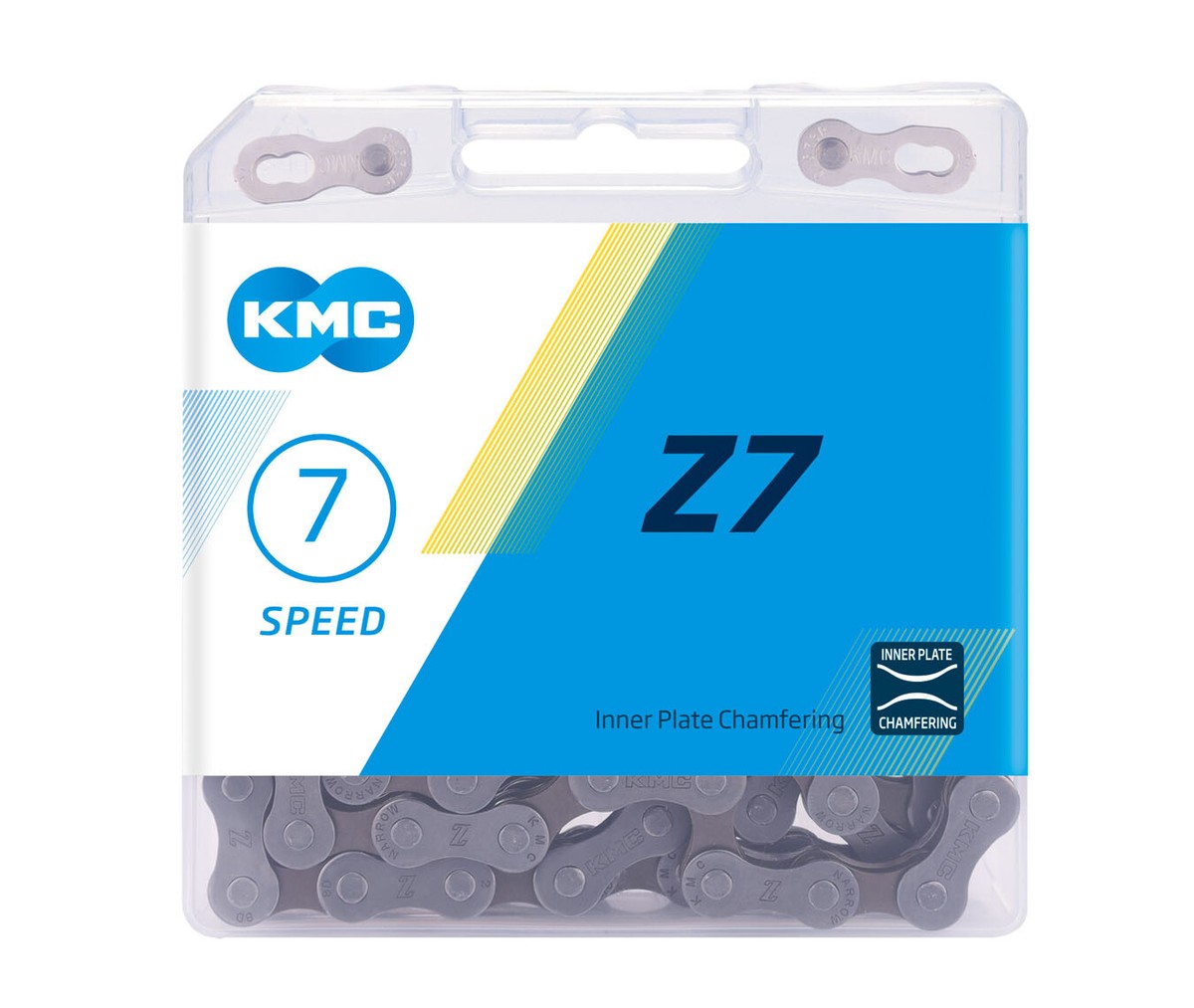 KMC Z7 Z50 5/6/7 Speed Bicycle Chain 116L 1/2 KMC Z7 Z50 5/6/7 Speed Bicycle Chain 116L 1/2