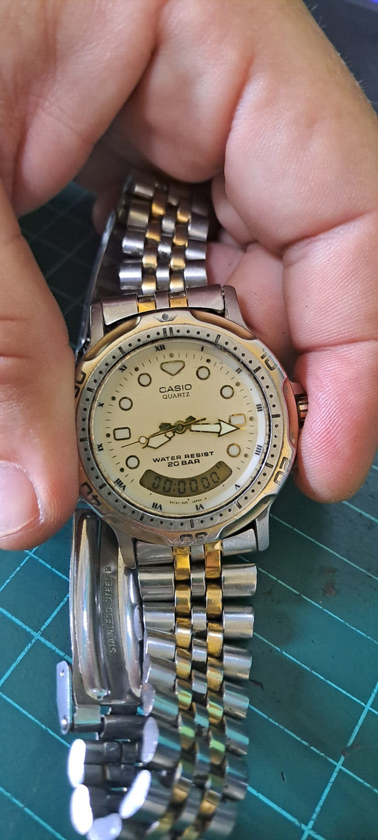 Iper Rare Vintage (1989) Casio AD-701 DIGI-ANA Japan Quartz Watch