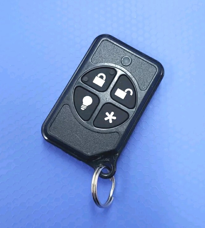NICE Micro 4-Button KEYLESS Remote ALARM Transmitter FOB B4Z-931-KEYFOB - TESTED
