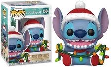Figura Vinilo Funko Pop Holiday Stitch con Luces #1504 - Lilo & Stitch