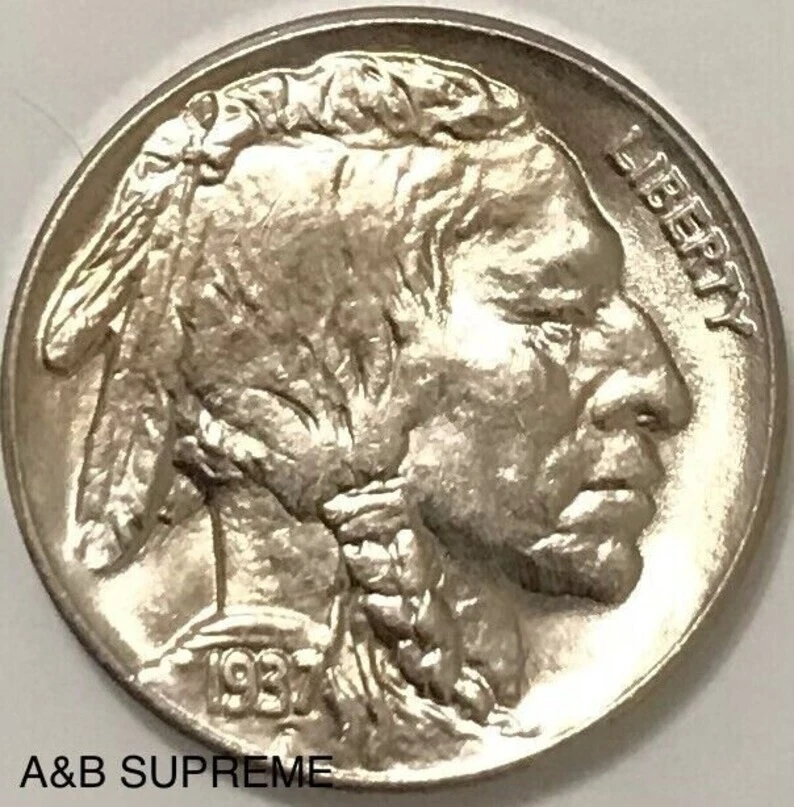 (1) Indian Head Buffalo Nickel From OBW Roll Estate CHOICE-GEM Bu Uncirculated - Image 4 of 4