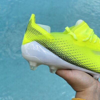 Adidas X Ghosted.1 AG Solar Yellow Men's Soccer Cleats Shoes Adidas X Ghosted.1 AG Solar Yellow Men's Soccer Cleats Shoes