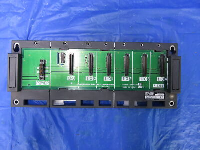 MITSUBISHI PLC MAIN BASE UNIT A1S35B RACK EXTENSION 5 I/O SLOTS