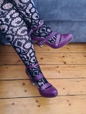 Mustang High Heels Größe 40 Lila Mit Schnallen