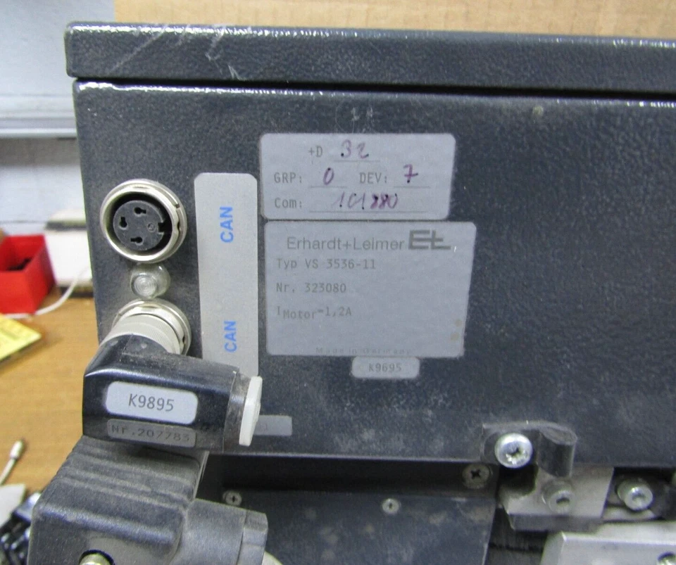 ✌️ERHARDT LEIMER VS 3525-11 VS 3536 SUPPORT BEAM, FX 5030 ULTRASONIC EDGE SENSOR - Image 2 of 4