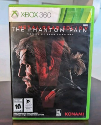Metal Gear Solid V 5 The Phantom Pain (Xbox 360 2015) Complete CIB