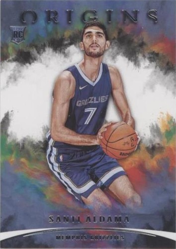 Santi Aldama 2021-22 Panini Impeccable Rookie Auto Asia Red /88