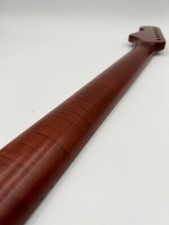 Warmoth Flamed Maple “deep Red” Strat Neck