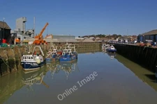 Photo 6x4 Whitstable Harbour Berthed in the harbour are the trawler Mille c2010