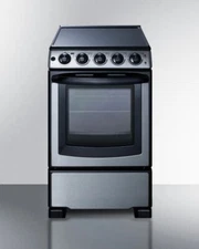 Summit REX2071SSRT 20" Stainless 2.3 cu. ft. Slide In Electric Range NIB #139527