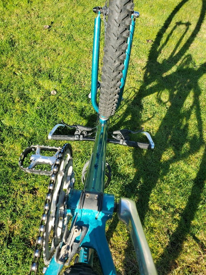 Old Rascal Bikes 1993 RASCAL KLEIN Candy Blue MTB Bike DEORE LX XT SLR ONZA PROFILE ...