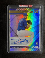 2021 Panini Chronicles Xr David Peterson Rookie Auto RC New York Mets #17 SP