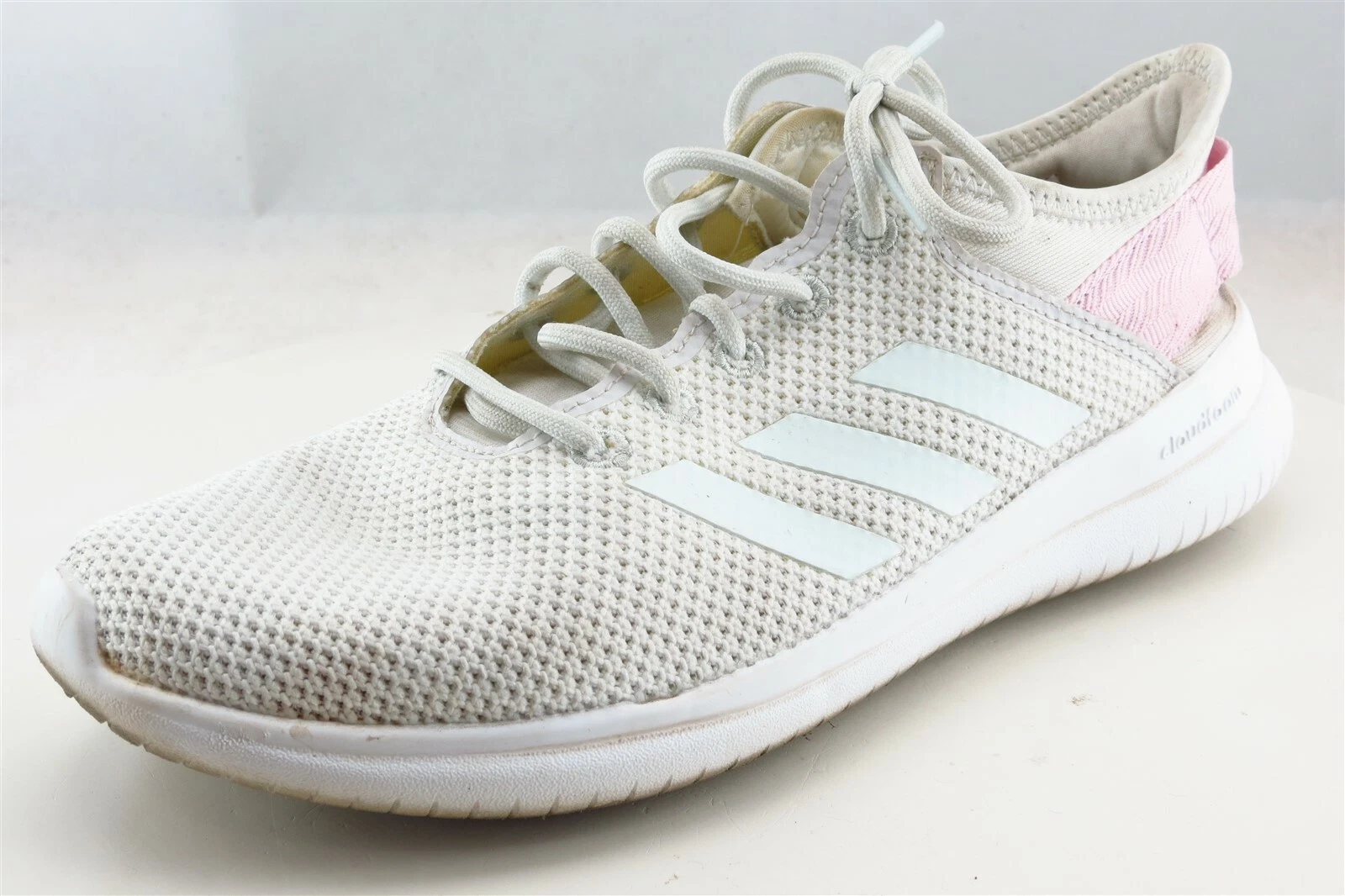 Scarpe da passeggio Adidas tessuto bianco donna 8 Medium