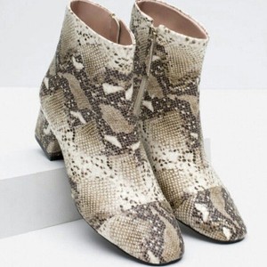 zara snake boot