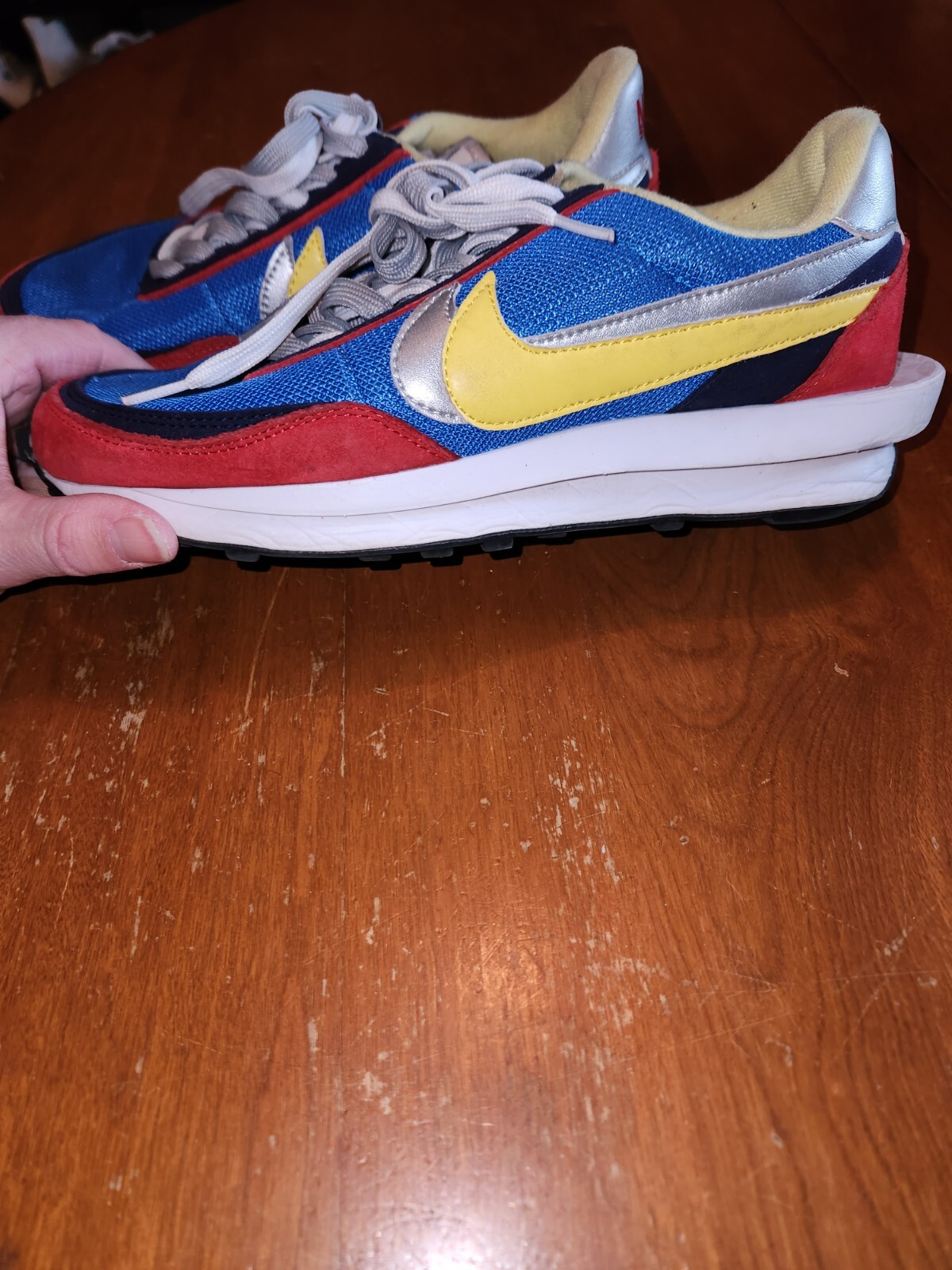 SACAI X NIKE Scarpe Nike Sacai x Undercover x LDWaffle 884691 404 Uomo 9 5 BELLE!