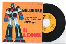 I PICCOLI AMICI=45GIRI-GOLDRAKE=IL LEONE-MASSIMO=VG.G.ITA.SIGLA .ATLAS UFO ROBOT