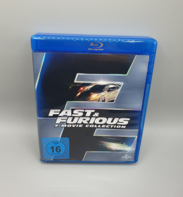 Fast & Furious   7 Movie Collection   Blue Ray   Universal  