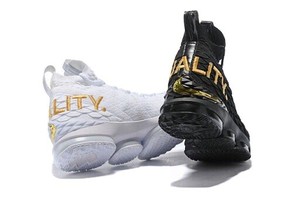 lebron 15 equality white and black