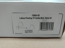 Delta Lahara 73850-SS Pivoting Toilet Paper / Tissue Holder in Stainless Steel