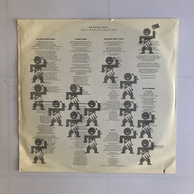 Truthdare Doubledare LP Record Bronski Beat Vinyl 12” 1986 Vintage