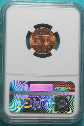 1961 NGC MS66 RD Lincoln Memorial Cent #A9183 - Picture 2 of 2