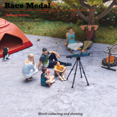 1/64 Doll Tent Scene Shooting Starry Sky Scene Telescope Mini Model Ornament