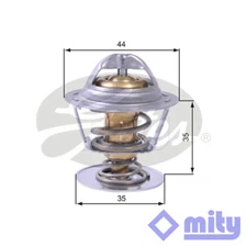 Fits Jaguar XF 2008-2015 S-Type 2004-2007 XJ 2005-2016 Thermostat Coolant Mity