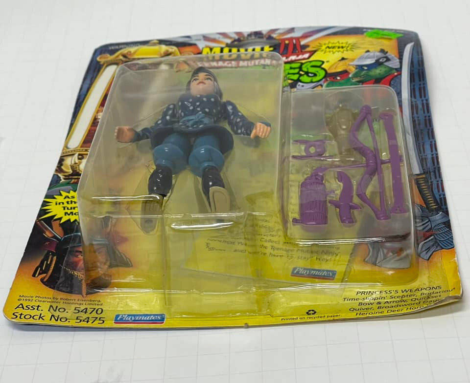 1992 TMNT Princess Mitsu Movie III Teenage Mutant Ninja