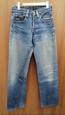 Levi's 501 Red Line Selvedge Denim Jeans 80S Vintage Faded