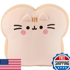 GUND Pusheen  s Kitchen: White Bread Squisheen Plush, Squishy Toy Food Stuffed An