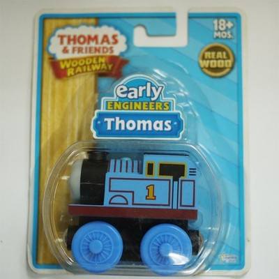 LEARNING THOMAS EARLY ENGINEER WOODEN HÖLZERNER MAGNETISCHER HOLZZUG FAT THOMAS