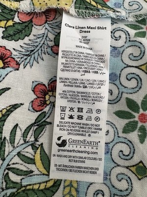knee length dresses for ladies Clara Linen Blend Shirt Dress-Multi, Tropical Bonanza main image 1