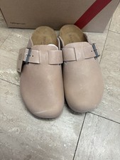 Haflinger EU 41 UK 7.5 Porta Taupe Slip On Clogs Sandals Germany