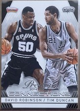 David Robinson/ Tim Duncan 2014-15 Panini Prestige - Connections #2