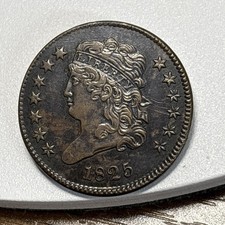 1825 Classic Head Half Cent *3230
