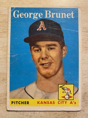 1958 Topps Baseball #139 George Brunet