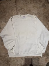 Basics by Russell Pullover Sweatshirt Mens XL Made in USA Regular Fit Crew Neck