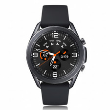 Samsung Galaxy Watch3 SM-R845 45mm Black With Black Sports Strap - Grade A++