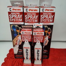 5X Preval Sprayer Systems 3x 267 N 2x 268 New Never Used
