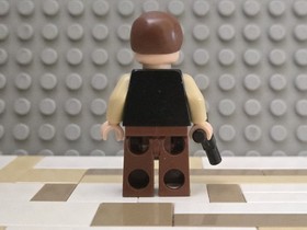 LEGO Han Solo Minifigure - Star Wars 10188 10179 8038 Millennium Falcon