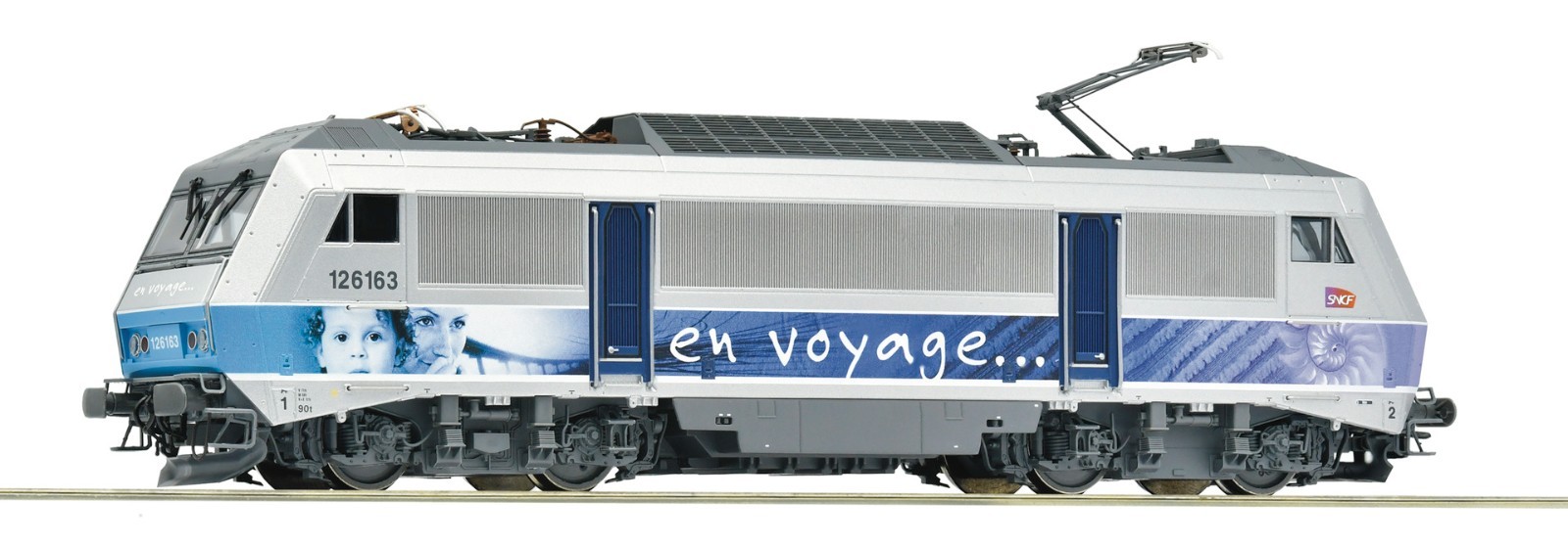 Locomotive BB 126163 SNCF ROCO : fini les déraillements sur vos réseaux HO