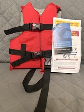 Onyx Nylon General Purpose Life Jacket - Child 30-50lbs - Red