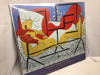 VTG 1985 Exhibit Poster For Picasso Linoleum Cuts; The Kramer Collection/Framed
