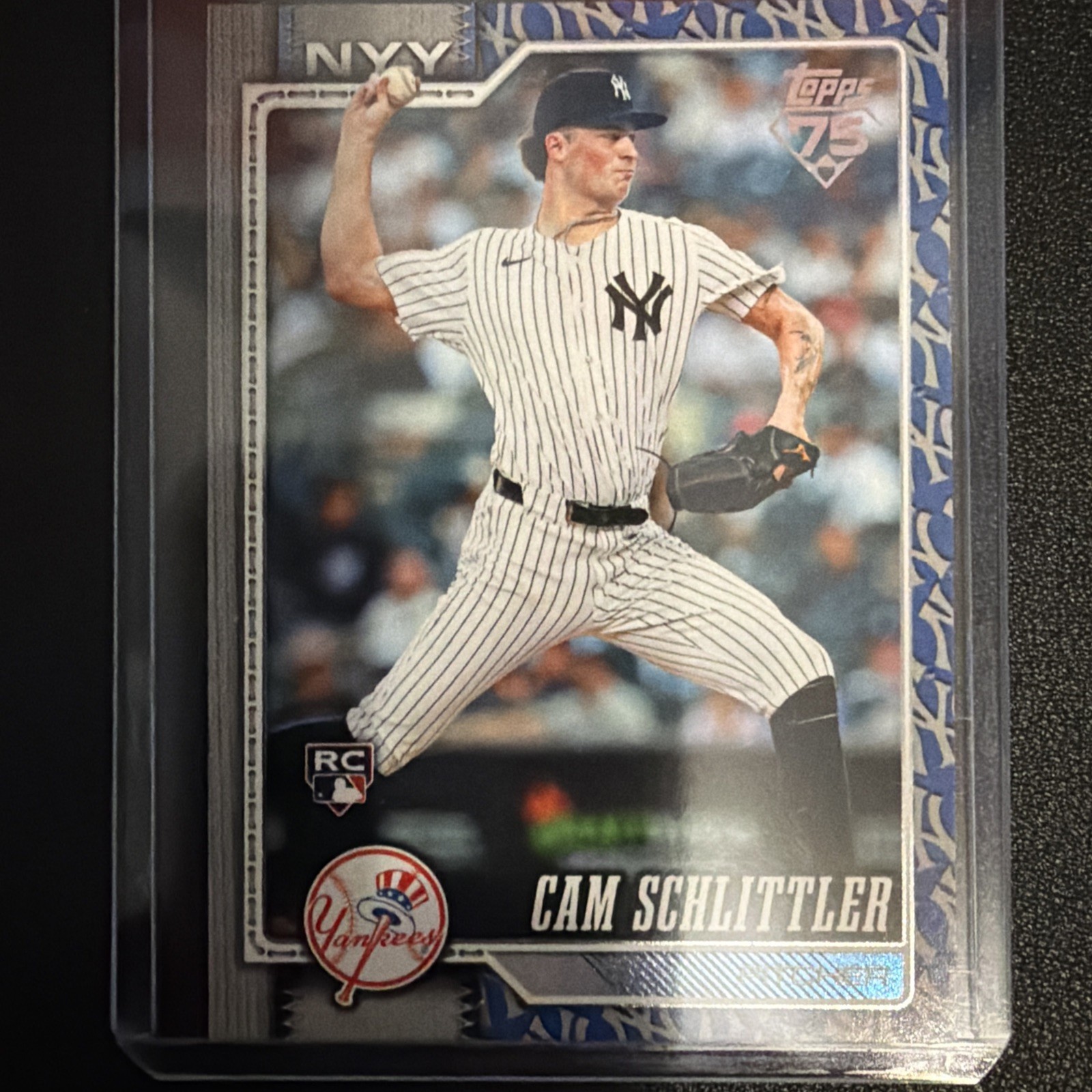 2026 Topps Series 1 - Cam Schlittler #111 Team Color Border (RC)