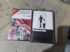 Fleetwood Mac lot of 2 Cassette Tape 1975 Warner Bros Original Vintage plus live