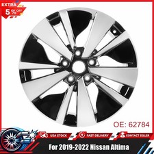 17 New Replacement Wheel For Nissan Altima 2019-2022 Rim 62784 Machined Black 17 New Replacement Wheel For Nissan Altima 2019-2022 Rim 62784 Machined Black