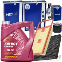 Meyle Filterset+Mannol 5W30 FüR 1.4 Tdi Vw Polo 6R Skoda Fabia 3+IBIZA 4+A1