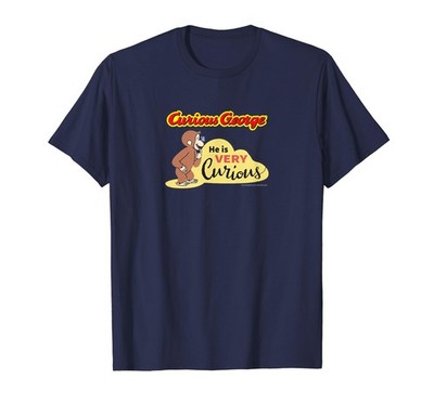 Curious George He Is Very Curious T-Shirt_