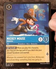 Lorcana Mickey Mouse detective 154/204